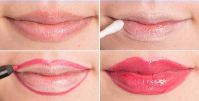 Kako napraviti šminku za vizualno povećanje usana