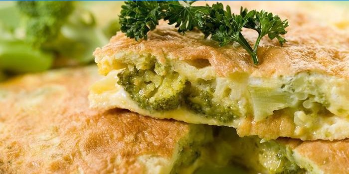Parni omlet s cvjetačom
