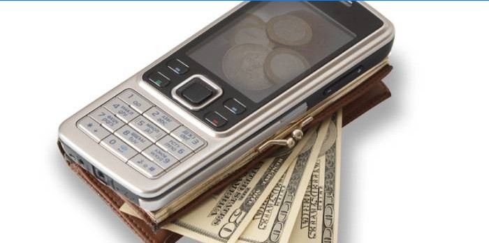 Novac i mobilni telefon