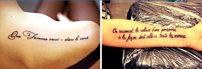 Francuska tetovaža
