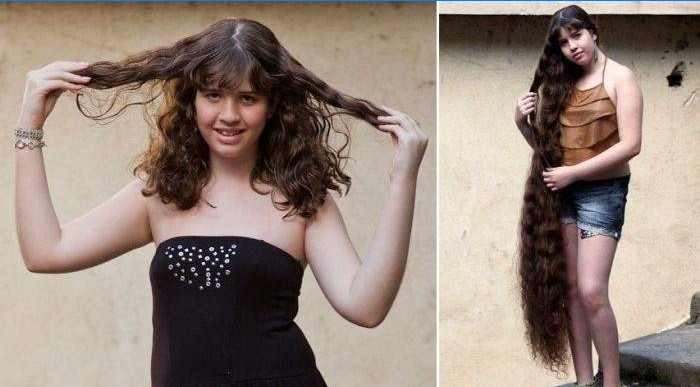 Natasha prije i nakon šišanja
