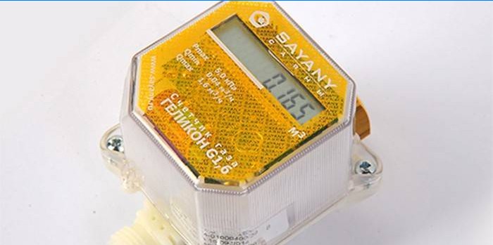 Mjerač plina elektronički Helikon G1,6