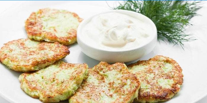 Fritters od tikvica