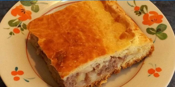 Kriška želatinove pite s mljevenim mesom i krumpirom