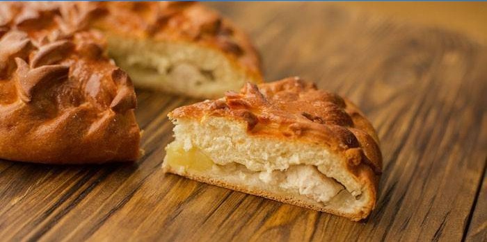 Brza pita punjena piletinom i krumpirom