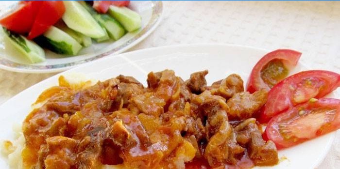 Meso s povrćem