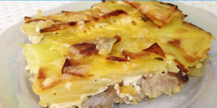 Kriška kaše od ribe i krumpira