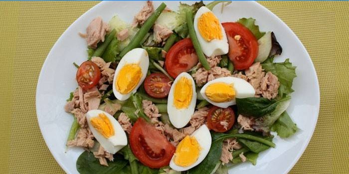 Raznolikost salate Nicoise