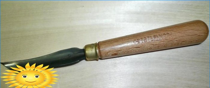 Oblik polukružni dlijeto