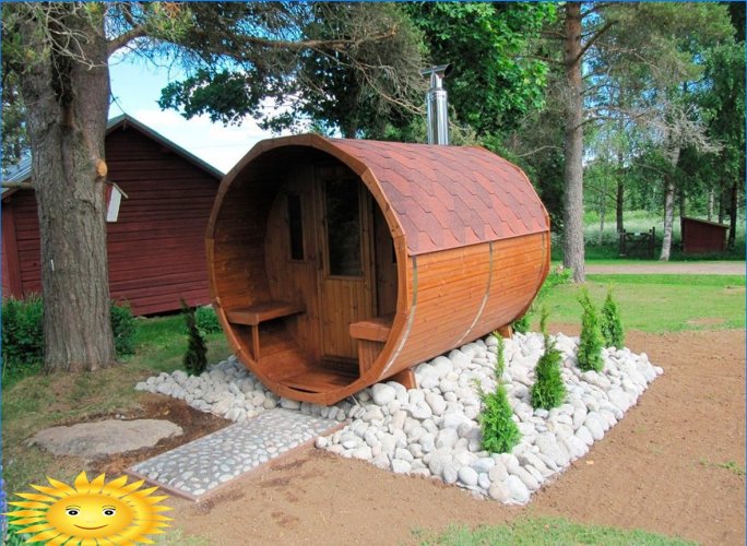 Barenske saune: odabir fotografija, savjeti za gradnju, cijene