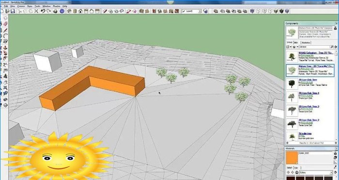 Uređenje okoliša u SketchUpu