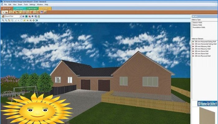 3D Dizajn kuća arhitekta Suite Deluxe