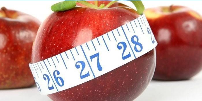 Jabuka i centimetar