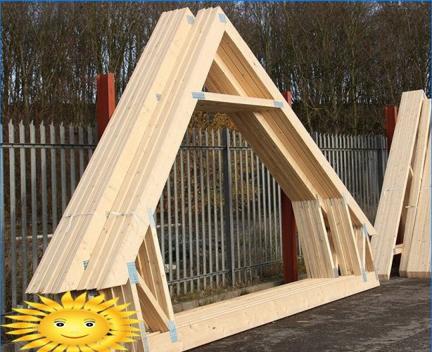 Diy zavjesni krovni rafter sustav