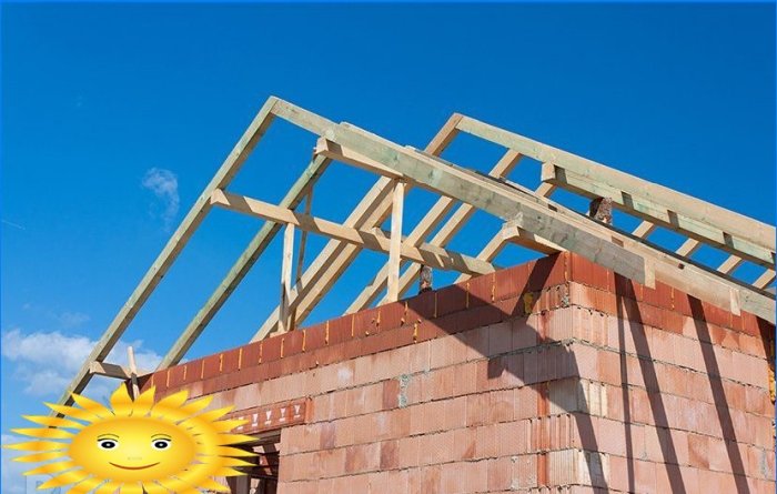 Diy zavjesni krovni rafter sustav