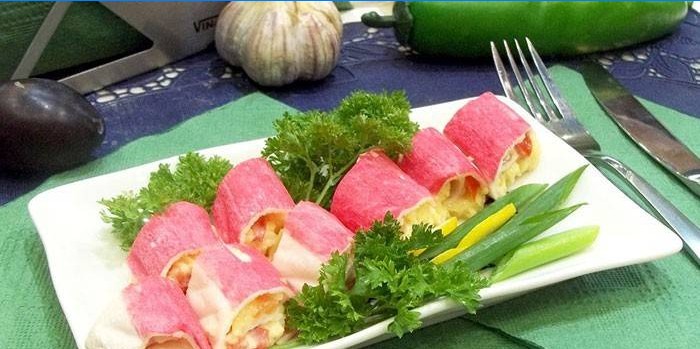 Punjene rakijske štapiće sa sirom i češnjakom