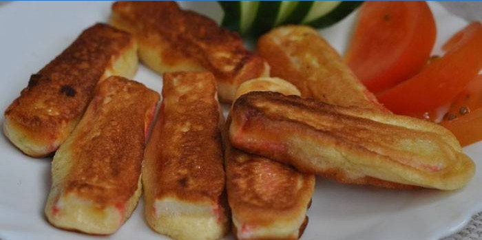 Punjene rakove štapićem u tijesto