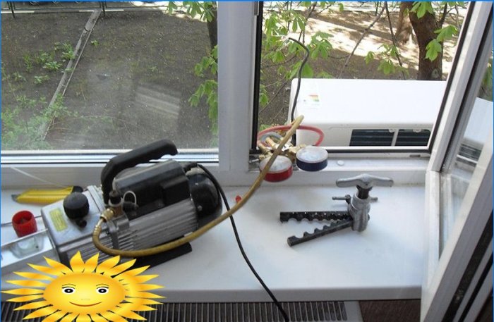 Instalacija klima uređaja učinite sami: pravila, alati i koraci ugradnje