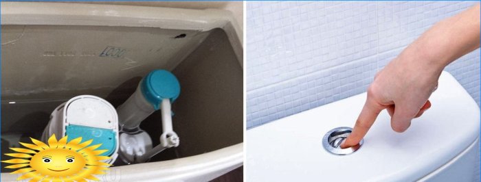 Dvostruko dugme za ispiranje WC-a