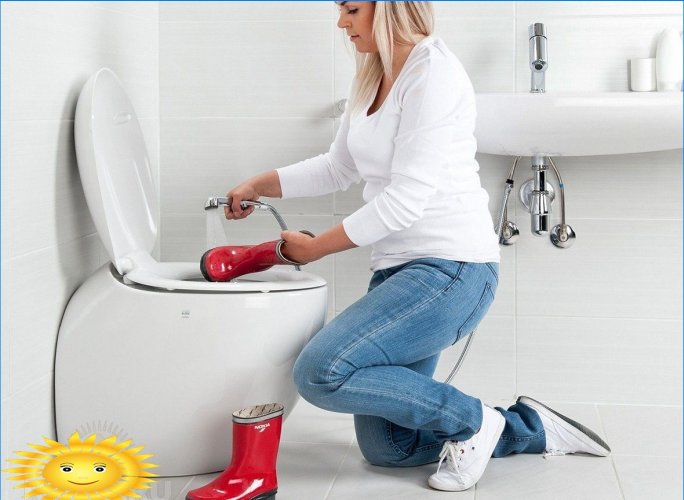 Univerzalni WC za tuširanje