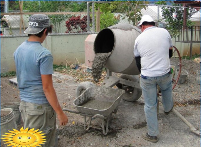 Kako pravilno koristiti betonsku mješalicu