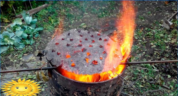Kako pravilno spaliti smeće na mjestu