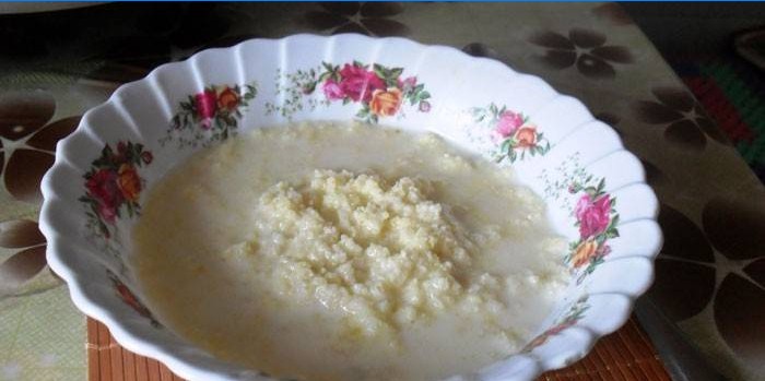 Gotova kaša s mlijekom Prijateljstvo s proso
