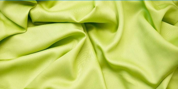 Svijetlo zelena tkanina od liocela