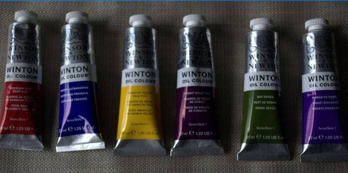 WINTON set uljanih boja