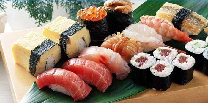 Sushi i peciva