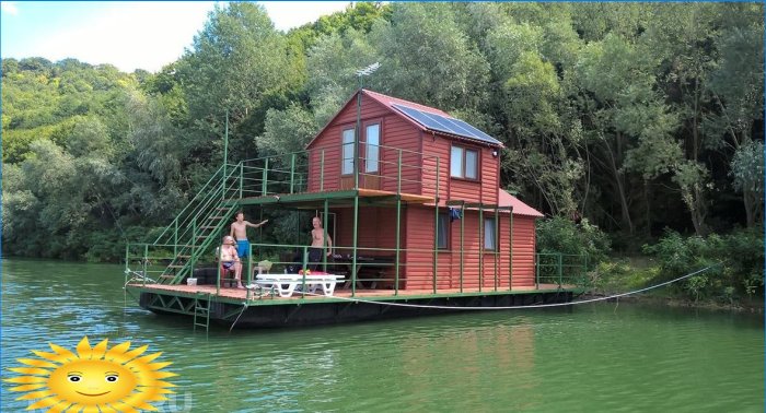 Plivanje ili kućni brod: izbor fotografija