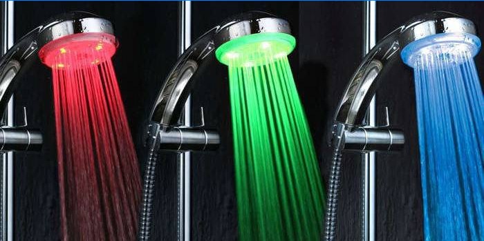 LED glave za tuširanje