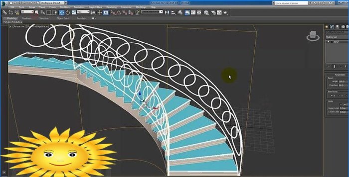 Dizajn stubišta u 3ds Max