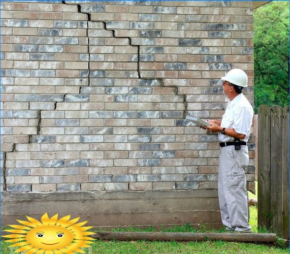 Pukotina u zidu kuće: kako utvrditi uzrok i otkloniti posljedice