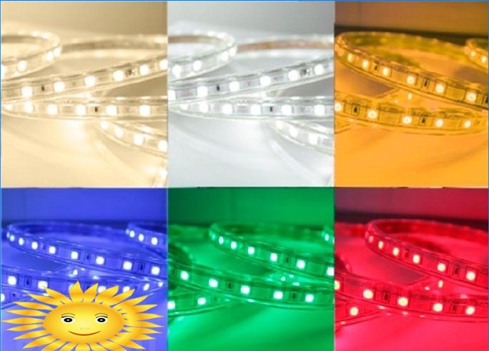 Obojene LED trake
