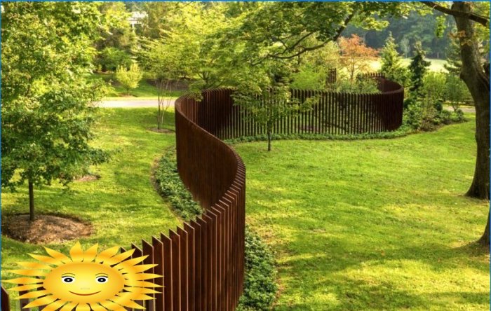 Kako napraviti lijepu i funkcionalnu ogradu na svojoj web lokaciji. 15 ideja