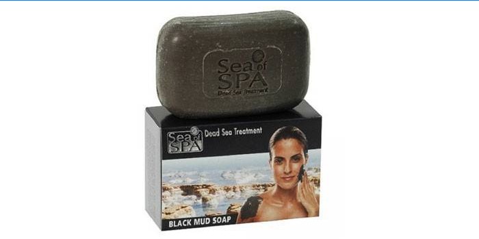 Crno blato Sea of ​​Spa sapuna za lice