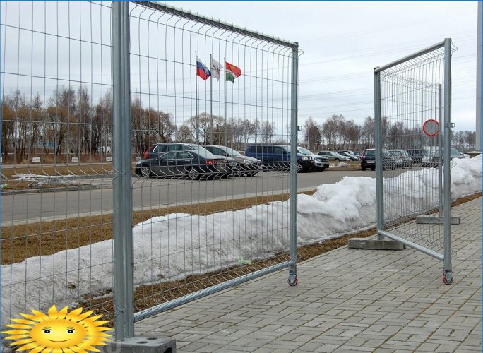 Privremena ograda na gradilištu
