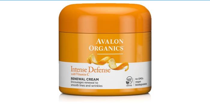 Avalon Organics, obnavljajuća krema s vitaminom C