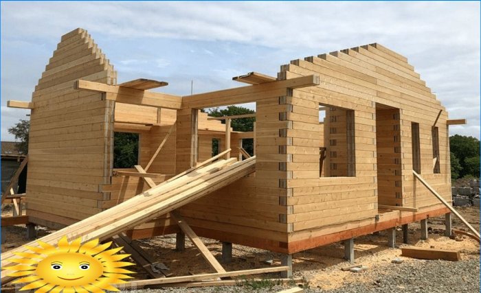 Izgradnju kuće od termoelemena