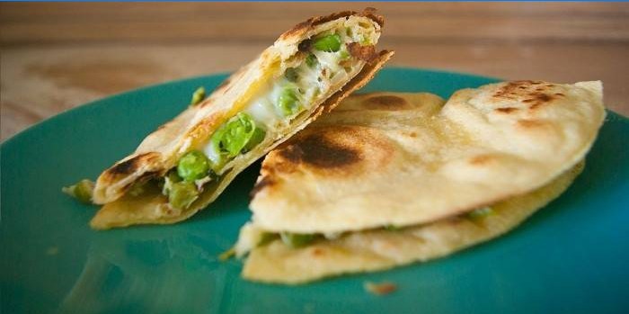 Meksička tortilja s biljem