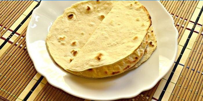 Okrugle meksičke tortilje