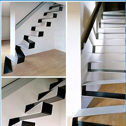 Moderne metalne stepenice