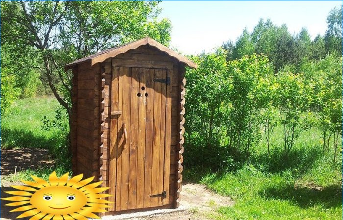 Zgrade na gradilištu: napravite sebi seoski toalet