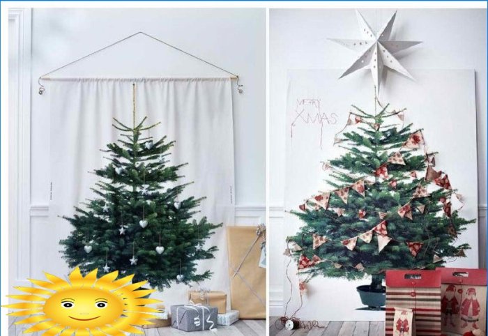 12 alternativa živom božićnom drvcu u novogodišnjoj unutrašnjosti 2015. godine