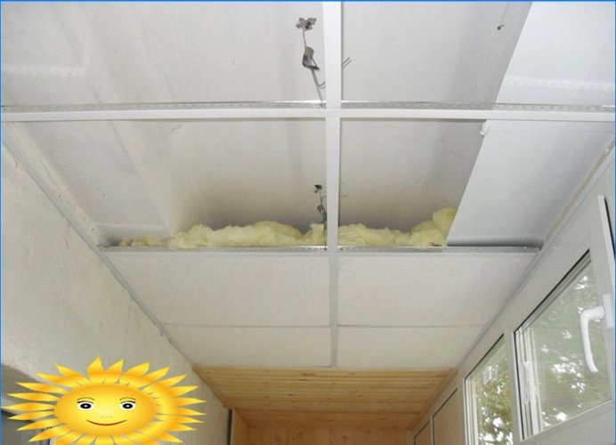 Izolacija balkonskog stropa mineralnom vunom