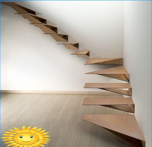 Izvorne ideje u stvaranju stepenica