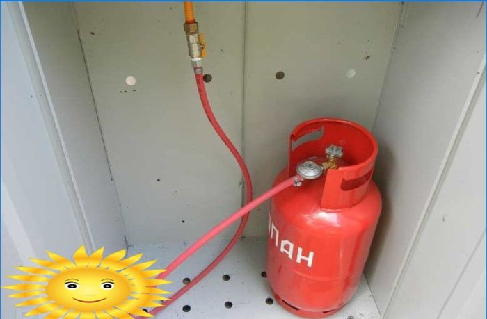Kako konfigurirati peć za upotrebu plina u boci