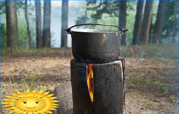 Napravite sami drveni štednjak ili plamenik za jednokratnu uporabu