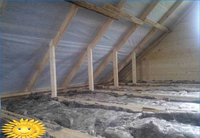 Toplinska izolacija drvenih podova mineralnom vunom